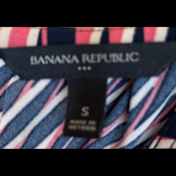 Banana Republic coral/navy sundress - Picture 4 of 6